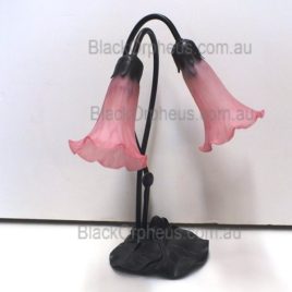 Table Lamp Lily Lamp Double. Pink