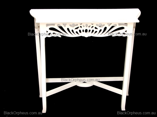 Hall Table Carved Small Table White Hall Table Carved Small Table White