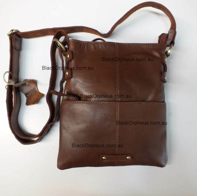 Oran leather Bag Kate Brown Black Brandy Oran leather Bag Kate Brown Black Brandy