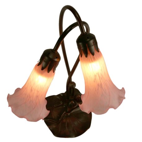 Lily Lamp Twin Pink