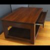 Coffee Table Hidden DrawerT