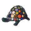 Multi Coloured Turtle Lamp. Tiffany Shade