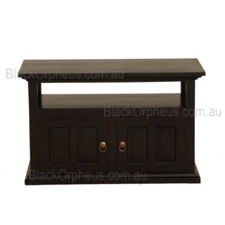 TV Unit Mahogany Compact