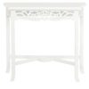White Hall Table Timber Carved