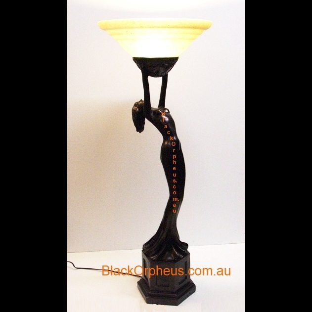 Art Deco Uplight Table Lamp