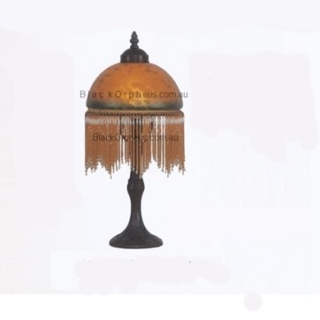 Victorian Beaded Lamp