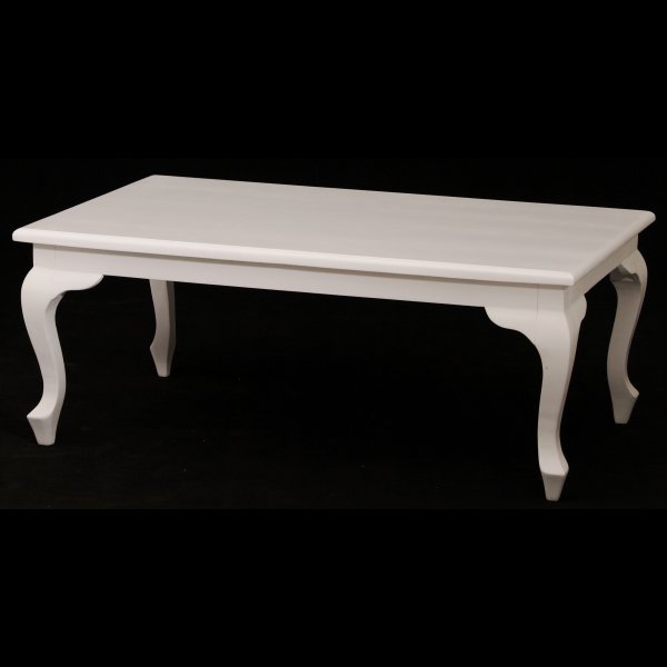 Coffee Table Queen Ann White