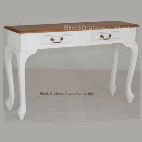 Sofa Hall Tables Queen Ann White Timber Top