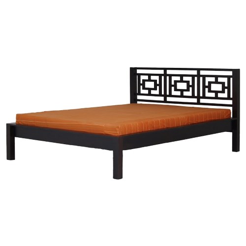 Oriental Timber Bed Queen Size, Oriental Platform Bed Frame
