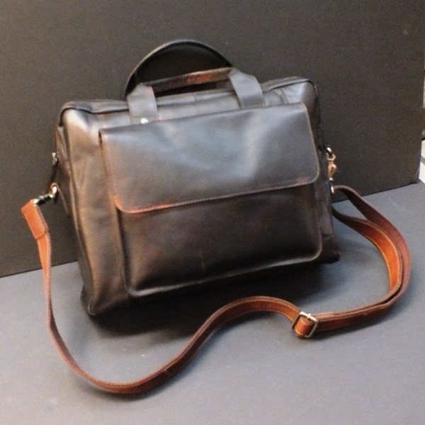 Turku Leather Bag Oran Leather - Black Orpheus Emporium