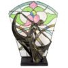 Tiffany Lead light Lamp, Art Deco Floral