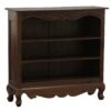Bookcase Queen Anne Low Mahogany