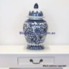 Blue White Lotus Temple Jar 46cm