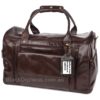 Lone ranger Brown Leather Over Night Bag