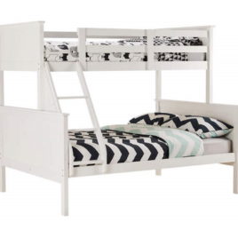 Bunk Bed White Single over Double