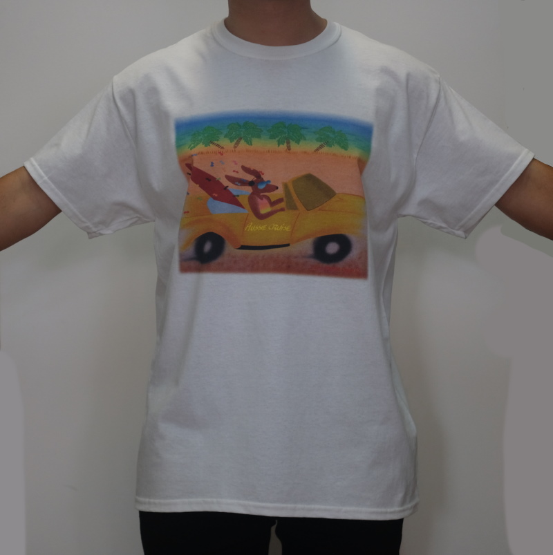 Jen Creative Design White printed t-shirt Jen Creative Design White printed t-shirt