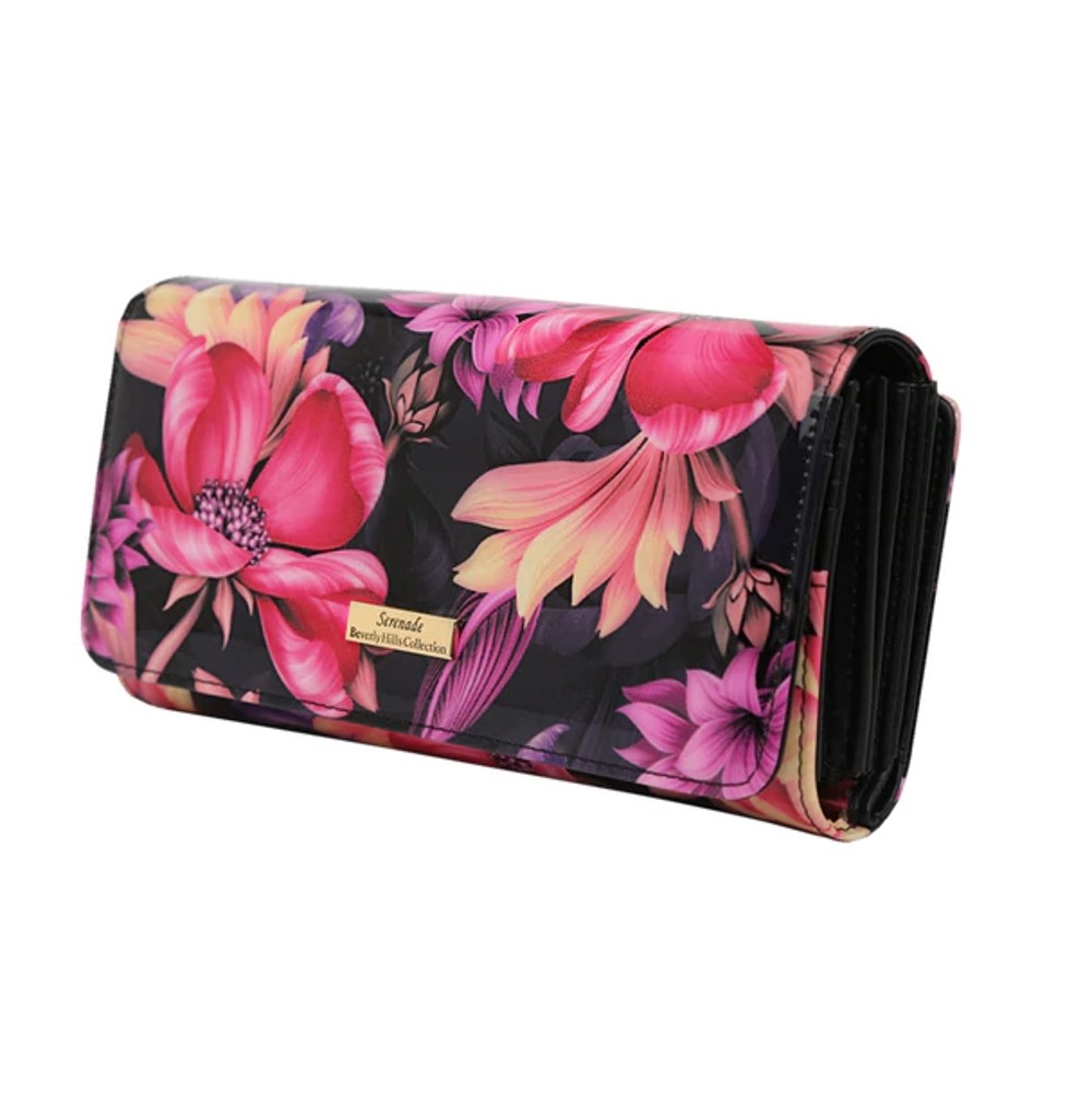 Serenade Beverley Hills Collection Cynthia Floral Wallet Large Serenade Beverley Hills Collection Cynthia Floral Wallet Large