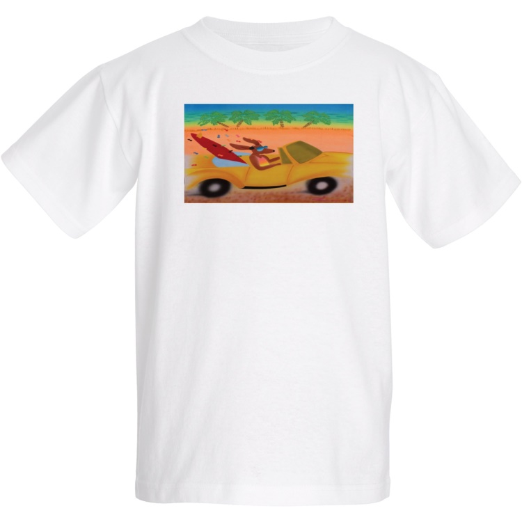 Jen Creative Design White printed t-shirt Jen Creative Design White printed t-shirt