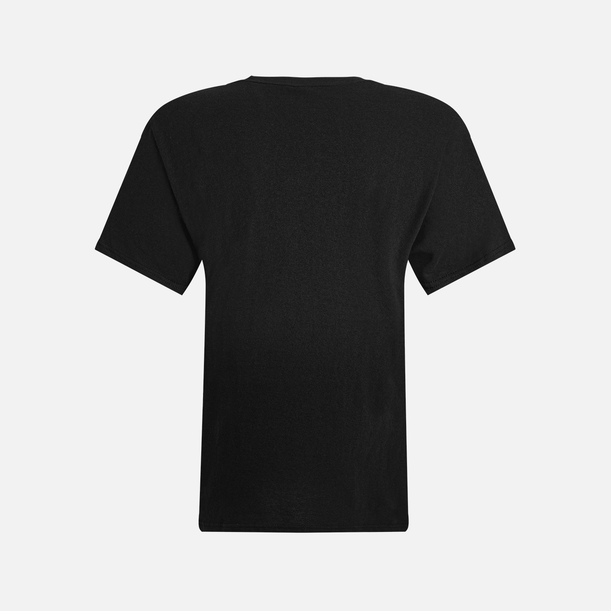 Back view of black t-Shirt Back view of black t-Shirt