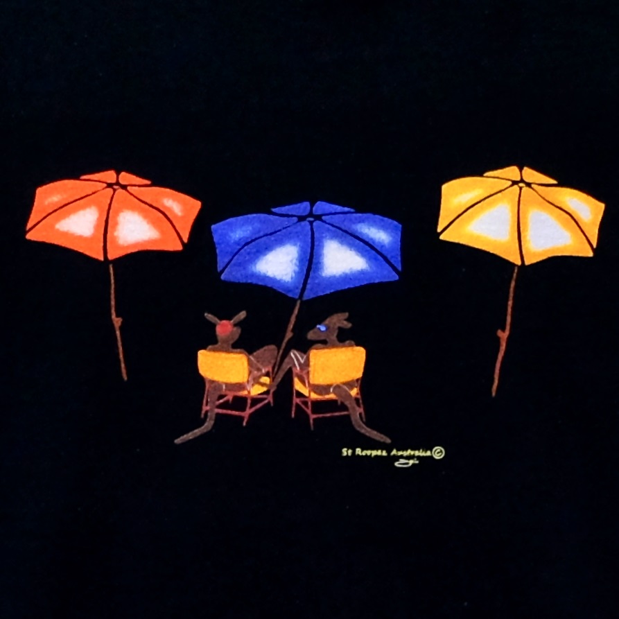 SAINT ROOPEZ T-SHIRT BLACK UNISEX SAINT ROOPEZ T-SHIRT BLACK UNISEX