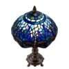 Tiffany Blue Dragonfly Lead light Lamp