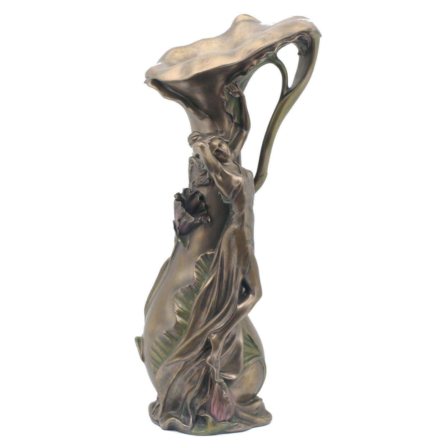 Vase Art Nouvear Languid Lady Vase Art Nouvear Languid Lady
