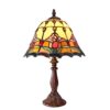 Red Bell Tulip lamp Small