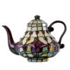 Teapot Lamp Lead light Tiffany