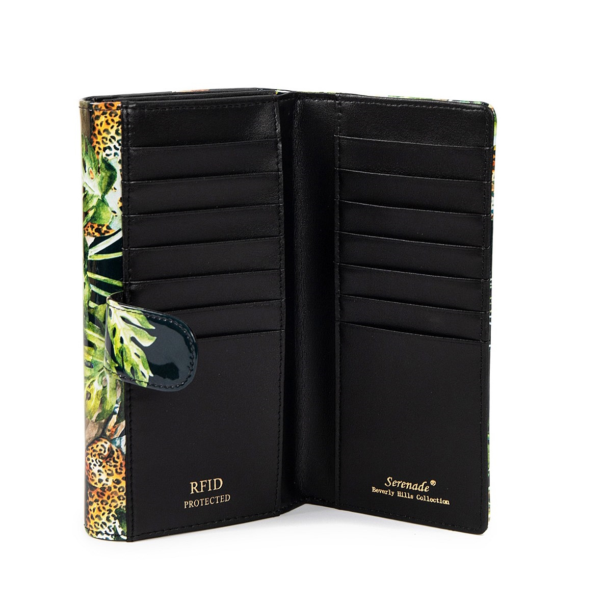 Serenade Patent Leather Wallet Large Sierra Cheetah Serenade Patent Leather Wallet Large Sierra Cheetah