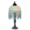 White Beaded Lamp