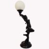 Art Deco Nude Figure Black Table Lamp TL-05Y