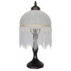 White Beaded Lamp