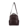 Leather Backpack Brown Pristina Rugged Hide