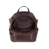 Leather Backpack Brown Pristina Rugged Hide