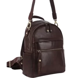 Pristina Oran Rugged Leather Backpack