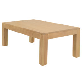 Small Mindi Timber Coffee Table with no drawers.